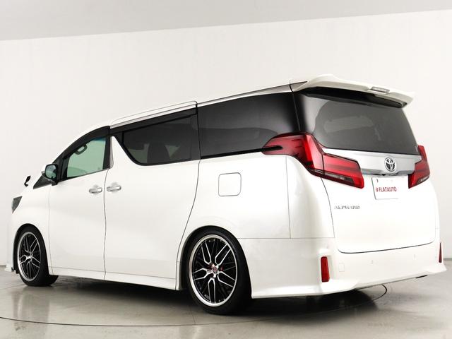 アルファード 2.5S Cパッケージ (禁煙車)(黒革電動シート)(20インチアルミ&車高調)(サンルーフ)(ディスプレイオーディオ)(プリクラッシュ/レーダークルーズ/LTA)シートヒーター&ベンチレーション 後席モニター 両側電動(9枚目)