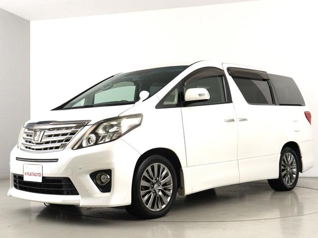 アルファード 240S タイプゴールドII (禁煙車)(ALPINE製10インチナビ)(後席モニター)(ハーフレザーシート)パワーバックドア 両側電動スライドドア クルコン バックカメラ クリアランスソナー Bluetooth ETC(7枚目)