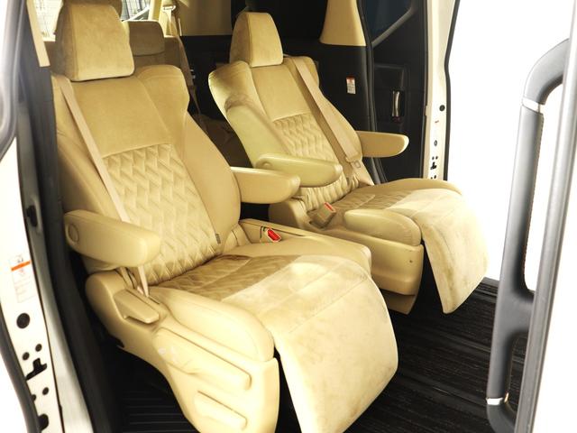 アルファード 2.5G (ALPINE製11インチナビ)(後席モニター)(Bluetooth接続)(電動シート)(クルコン)(ハーフレザーシート)シートメモリー フルセグ バックカメラ ベージュ内装 フルフラット オットマン(19枚目)