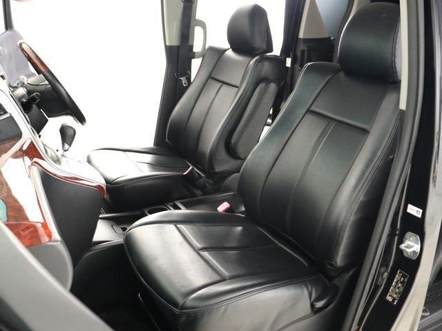 ヴェルファイア ２．４Ｚ　プラチナムセレクション　（禁煙車）（特別仕様車）（後席モニター）（純正ナビ）（黒革調シートカバー装着）パワーバックドア　両側電動スライドドア　ＥＴＣ　カラーバックモニター　ウッドコンビハンドル　クリアランスソナー　オットマン（19枚目）