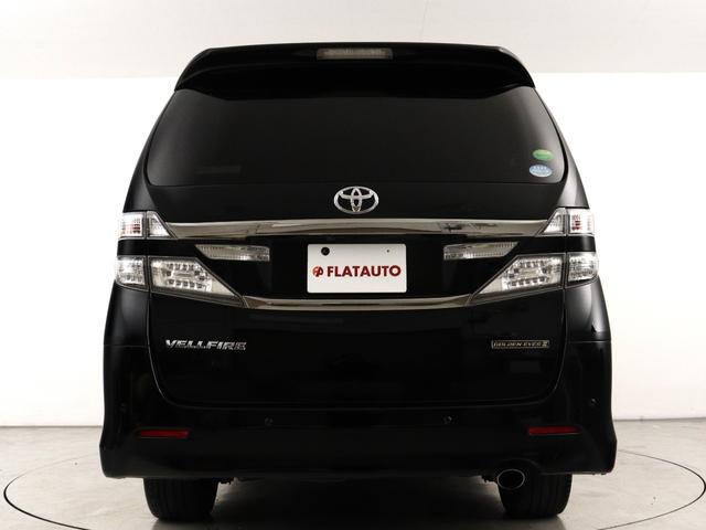 ヴェルファイア ２．４Ｚ　ゴールデンアイズＩＩ　（禁煙車）（ＡＬＰＩＮＥ製１０インチナビ）（後席モニター）（ハーフレザーシート）（パワーバックドア）クルコン　両側電動スライド　ＡＣ１００Ｖ　クリアランスソナー　オットマン　フルフラット　ＥＴＣ（9枚目）
