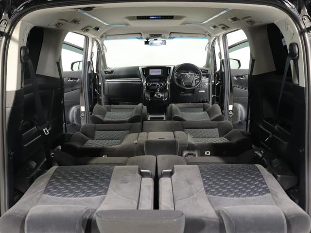 アルファード 2.5S (禁煙車)(希少8人乗りシートモデル)(Bluetooth接続対応ナビ)(バックカメラ)両側電動スライド フルセグTV フルフラット クリアランスソナー スマートキー プッシュスタート ETC(2枚目)