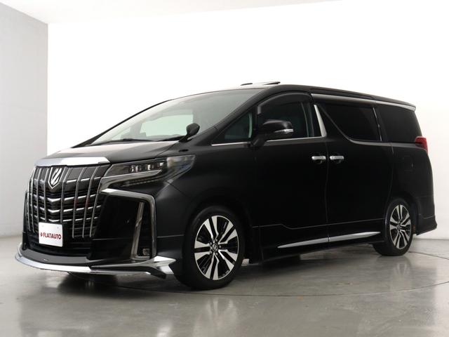 アルファード 2.5S Cパッケージ (禁煙車)(サンルーフ)(モデリスタエアロ)(黒革電動シート)(3眼ヘッドライト)(ディスプレイオーディオ)(後席モニター)シートメモリー パワーバックドア 両側電動スライド レーダークルーズ LTA(9枚目)