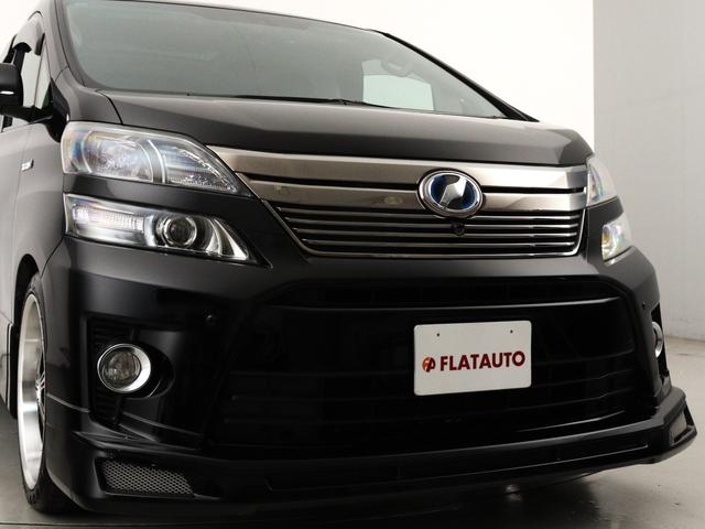 ヴェルファイアハイブリッド ZR プレミアムシートエディション (禁煙車)(サンルーフ)(プレミアムサウンド)(純正8インチナビ)(20インチアルミ&車高調)(黒革電動シート)全周囲カメラ パワーバックドア リアエンターシステム シートヒーター ETC(2枚目)