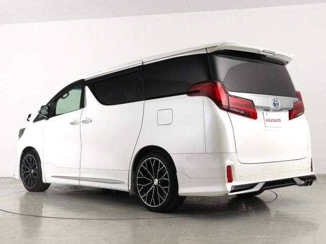 アルファード ２．５Ｓ　Ｃパッケージ　（禁煙車）（後期３眼ヘッドライト仕様）（サンルーフ）（ＡＬＰＩＮＥ製１１インチナビ）（後席モニター）（モデリスタエアロ）（黒革調シートカバー）電動シート　シートメモリー　両側電動スライドドア　ＥＴＣ（9枚目）