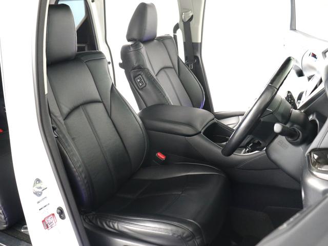 アルファード ２．５Ｓ　Ｃパッケージ　（禁煙車）（後期３眼ヘッドライト仕様）（サンルーフ）（ＡＬＰＩＮＥ製１１インチナビ）（後席モニター）（モデリスタエアロ）（黒革調シートカバー）電動シート　シートメモリー　両側電動スライドドア　ＥＴＣ（23枚目）