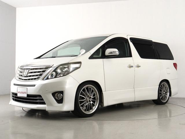 アルファード ２４０Ｓ　タイプゴールドＩＩ　（禁煙車）（ＡＬＰＩＮＥ１０インチナビ）（後席モニター）（保温冷庫／システムコンソール）（特別仕様車）（車高調）ハーフレザー　クルコン　パワーバックドア　両側電動スライドドア　フルセグ　バックカメラ（8枚目）