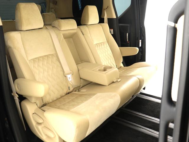 アルファード 2.5G (禁煙車)(8人乗り)(フルフラットシート)(9インチナビ)(後席モニター)(電動シート)ハーフレザー シートメモリー ETC フルセグ Bluetooth バックカメラ クルコン 両側電動スライド(17枚目)
