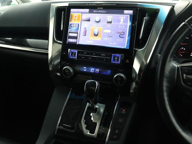 アルファード ２．５Ｓ　Ｃパッケージ　（禁煙車）（サンルーフ）（ＡＬＰＩＮＥ製１１インチナビ）（後席モニター）（黒革電動シート）（３眼ヘッドライト）プリクラッシュ　ＬＴＡ　レーダークルーズ　フルセグ　両側電動スライド　バックカメラ　ＥＴＣ（3枚目）