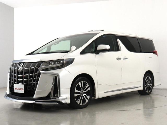 アルファード ２．５Ｓ　Ｃパッケージ　（禁煙車）（サンルーフ）（モデリスタエアロ）（ＡＬＰＩＮＥ製１１インチナビ）（後席モニター）（黒革電動シート）３眼ヘッドライト　ベンチレーションシート　プリクラッシュ　レーダークルーズ　ＥＴＣ　ＬＴＡ（8枚目）