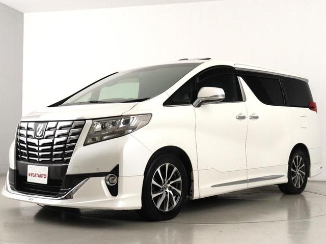 アルファード ３．５エグゼクティブラウンジ　（禁煙）（サンルーフ）（黒本革電動シート）（ＪＢＬサウンド）（リアエンタシステム）（全周囲カメラ）（レーダークルーズ）（モデリスタカスタム）（プリクラッシュ）純正９型ナビ　フルセグ　Ｂｌｕｅｔｏｏｔｈ（8枚目）