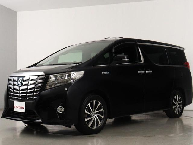 アルファードハイブリッド エグゼクティブラウンジ (禁煙車)(ワンオーナー)(サンルーフ)(JBLサウンド)(リアエンターシステム)(黒革電動シート)(全周囲カメラ)プリクラッシュ レーダークルーズ シートメモリー パワーバックドア 両側電動(7枚目)