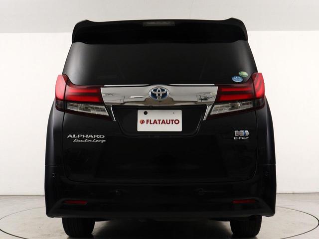 アルファードハイブリッド エグゼクティブラウンジ (禁煙車)(ワンオーナー)(サンルーフ)(JBLサウンド)(リアエンターシステム)(黒革電動シート)(全周囲カメラ)プリクラッシュ レーダークルーズ シートメモリー パワーバックドア 両側電動(9枚目)