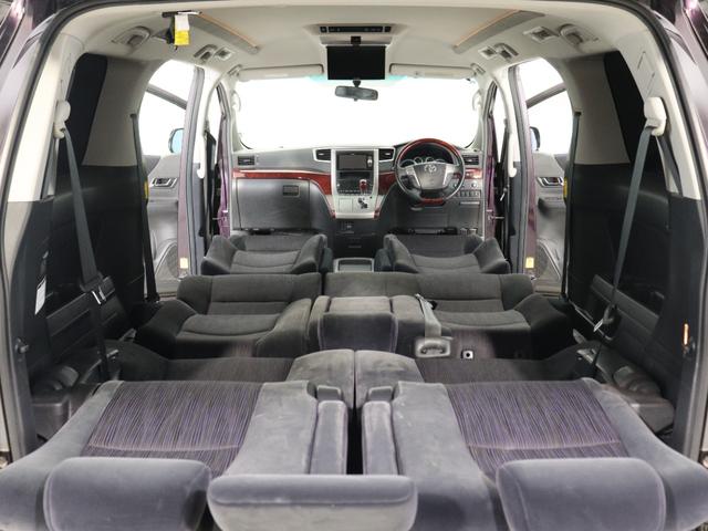ヴェルファイア ２．４Ｚ　（８人乗りモデル）（フルフラットシート）（Ｂｌｕｅｔｏｏｔｈ音楽再生対応ナビ）（ＡＬＰＩＮＥ製後席モニター）パワースライドドア　ＥＴＣ　カラーバックモニター　チップアップシート　ウッドコンビハンドル（2枚目）
