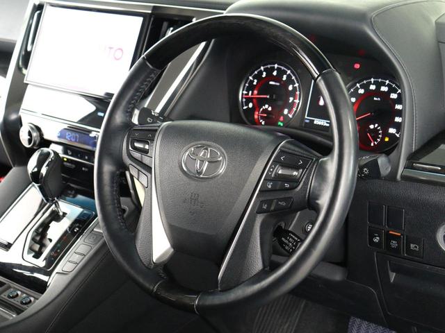 アルファード ２．５Ｓ　Ｃパッケージ　（禁煙車）（モデリスタエアロカスタム）（黒革電動シート）（１０インチナビ）（後席モニター）（３眼ヘッドライト）プリクラッシュ　レーダークルーズ　ベンチレーションシート　フルセグ　両側電動スライドドア（34枚目）