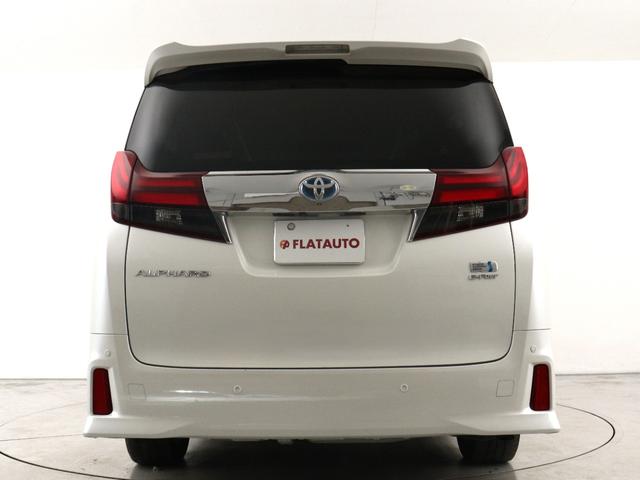 アルファードハイブリッド ＳＲ　Ｃパッケージ　（禁煙車）（黒革電動シート）（９インチナビ）（後席モニター）（１５００Ｗ給電）両側電動スライド　パワーバックドア　シートメモリー＆ヒーター　ＥＴＣ　クルコン　フルセグ　バックカメラ　Ｂｌｕｅｔｏｏｔｈ（8枚目）