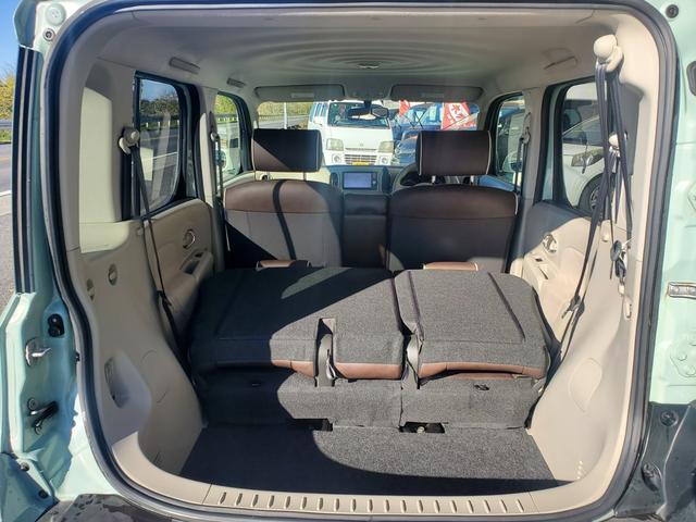 キューブ コダワリセレクション　禁煙車ＳＤナビＣＤ／ＳＤ／ＡＵＸ／ＵＳＢ地デジＢカメラ合皮席ＥＣＯモードｉＳｔｏｐスマートキー革巻ステア（25枚目）