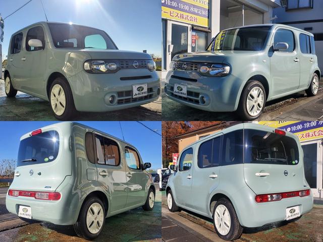 キューブ コダワリセレクション　禁煙車ＳＤナビＣＤ／ＳＤ／ＡＵＸ／ＵＳＢ地デジＢカメラ合皮席ＥＣＯモードｉＳｔｏｐスマートキー革巻ステア（27枚目）