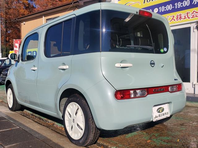 キューブ コダワリセレクション　禁煙車ＳＤナビＣＤ／ＳＤ／ＡＵＸ／ＵＳＢ地デジＢカメラ合皮席ＥＣＯモードｉＳｔｏｐスマートキー革巻ステア（31枚目）