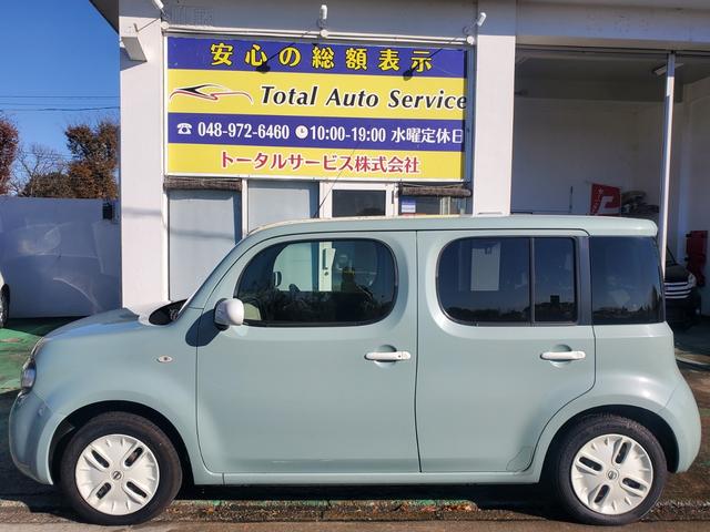 キューブ コダワリセレクション　禁煙車ＳＤナビＣＤ／ＳＤ／ＡＵＸ／ＵＳＢ地デジＢカメラ合皮席ＥＣＯモードｉＳｔｏｐスマートキー革巻ステア（36枚目）