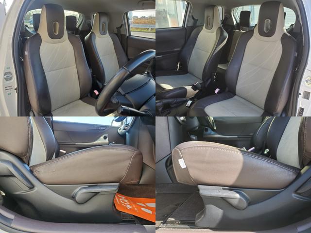 iQ 100G レザーパッケージ 禁煙車メモリーナビDVD/SD/USB地デジ音楽録音スマートキー革巻ステア前後ドラレコECOモード純正15AW(16枚目)