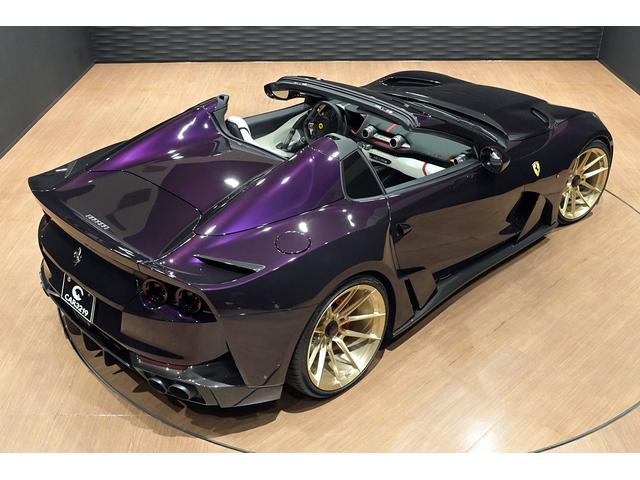 ８１２ＧＴＳ ベースグレード　Ｎ－ＬＡＲＧＯ日本限定１台／正規Ｄ車／ＮＯＶＩＴＥＣ／特注鍛造Ｆ２１インチＲ２２インチ／インコネル製ゴールドマフラー（10枚目）