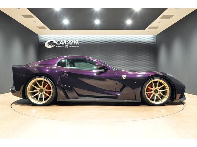 ８１２ＧＴＳ ベースグレード　Ｎ－ＬＡＲＧＯ日本限定１台／正規Ｄ車／ＮＯＶＩＴＥＣ／特注鍛造Ｆ２１インチＲ２２インチ／インコネル製ゴールドマフラー（11枚目）