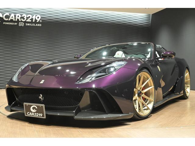 ８１２ＧＴＳ ベースグレード　Ｎ－ＬＡＲＧＯ日本限定１台／正規Ｄ車／ＮＯＶＩＴＥＣ／特注鍛造Ｆ２１インチＲ２２インチ／インコネル製ゴールドマフラー（60枚目）