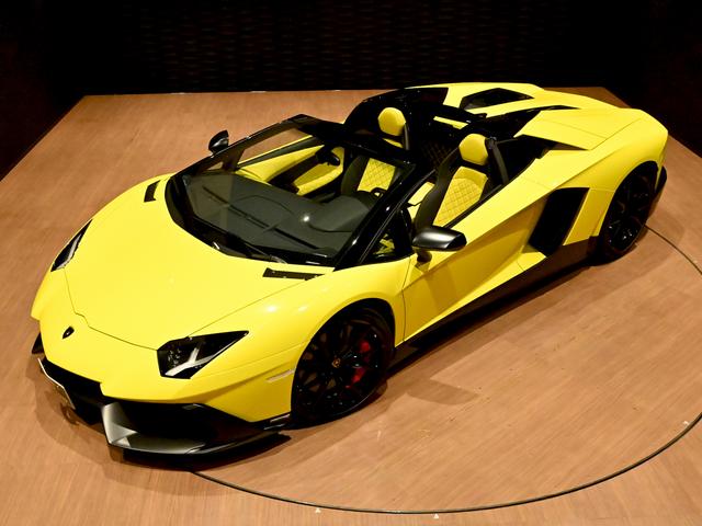 アヴェンタドール 　ＲＯＡＤＳＴＥＲ　ＬＰ７２０－４　５０ａｎｖ５０周年記念車／特別カラーＧＩＡＬＬＯ　ＭＡＧＧＩＯ／正規ディラー車／ディーラー点検記録簿／フロントリフター／（9枚目）