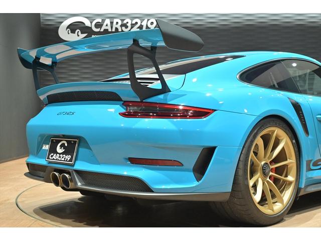 ９１１ ９１１ＧＴ３ＲＳ　Ｆリフター／ＰＤＬＳ／カーボンインテリアＰＫＧ／カーボンドアシルガード／クラブスポーツＰＫＧ／スポーツエグゾースト（25枚目）