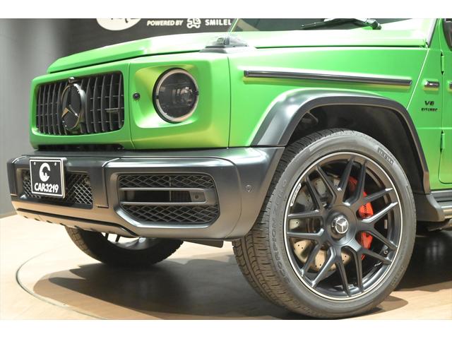 Ｇクラス Ｇ６３　マグノヒーローエディション　ユーザー買取車　正規Ｄ車　限定５０台　ワンオーナー　ソフトクローズ　電動サイドステップ　ブルメスターサウンド　純正２２インチＡＷ　全周囲カメラ　前後ドラレコ（24枚目）