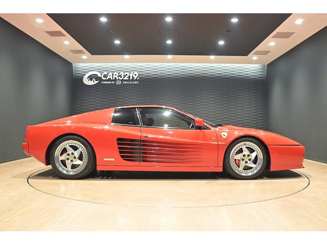 Ｆ５１２Ｍ ベースグレード　生産台数５０１台／ロッソコルサ／ユーザー買取／ブラックレザー／Ｍ．Ｓ．Ｒａｃｉｎｇマフラー／カーボンフロントスポイラー／ＶＩＰＥＲセキュリティー（8枚目）