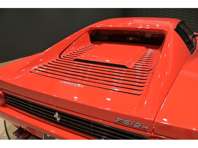 Ｆ５１２Ｍ ベースグレード　生産台数５０１台／ロッソコルサ／ユーザー買取／ブラックレザー／Ｍ．Ｓ．Ｒａｃｉｎｇマフラー／カーボンフロントスポイラー／ＶＩＰＥＲセキュリティー（24枚目）