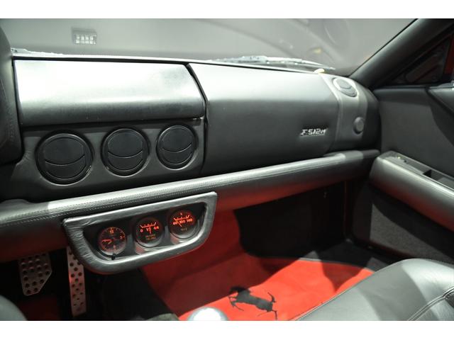 Ｆ５１２Ｍ ベースグレード　生産台数５０１台／ロッソコルサ／ユーザー買取／ブラックレザー／Ｍ．Ｓ．Ｒａｃｉｎｇマフラー／カーボンフロントスポイラー／ＶＩＰＥＲセキュリティー（39枚目）