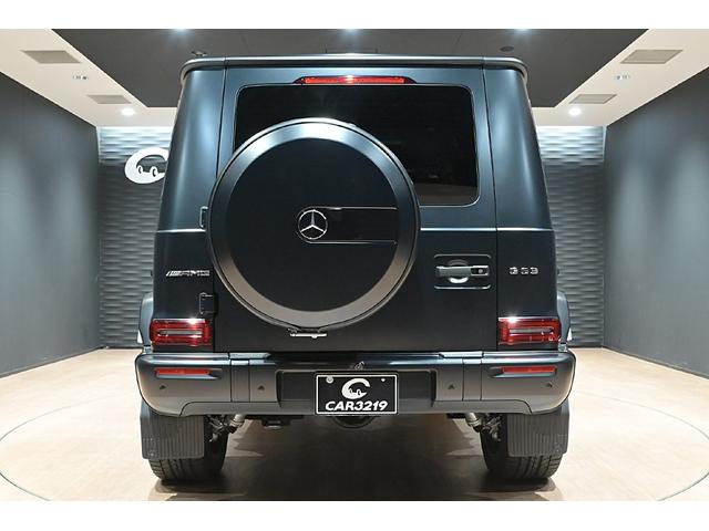 Ｇクラス Ｇ６３　法人１オーナー／ナイトブラックマグノ／ＭＡＮＵＦＡＫＴＵＲプログラムプラス／白黒レザー／ＡＭＧナイトパッケージ／ＭＡＮＵＦＡＫＴＵＲインテリアプラス／ＡＭＧ２２インチ／Ｂｕｒｍｅｓｔｅｒ３Ｄサラウンド（6枚目）
