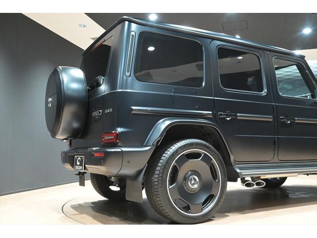 Ｇクラス Ｇ６３　法人１オーナー／ナイトブラックマグノ／ＭＡＮＵＦＡＫＴＵＲプログラムプラス／白黒レザー／ＡＭＧナイトパッケージ／ＭＡＮＵＦＡＫＴＵＲインテリアプラス／ＡＭＧ２２インチ／Ｂｕｒｍｅｓｔｅｒ３Ｄサラウンド（25枚目）