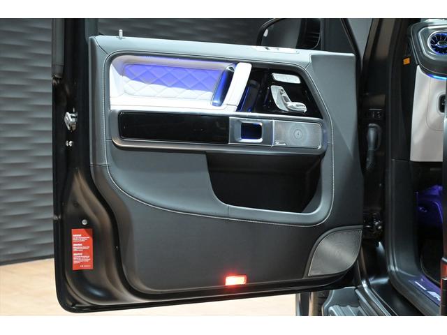 Ｇクラス Ｇ６３　法人１オーナー／ナイトブラックマグノ／ＭＡＮＵＦＡＫＴＵＲプログラムプラス／白黒レザー／ＡＭＧナイトパッケージ／ＭＡＮＵＦＡＫＴＵＲインテリアプラス／ＡＭＧ２２インチ／Ｂｕｒｍｅｓｔｅｒ３Ｄサラウンド（48枚目）