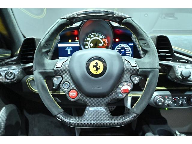 ４５８スペチアーレＡ ベースグレード　世界限定４９９台／正規Ｄ車／Ｇｉａｌｌｏ　Ｔｒｉｐｒｏ　Ｓｔｒａｔｏ／ＮＡＲＴレーシングストライプ／カーボンエクステリア／３Ｄカーボンレーシングシート／前後コーナーセンサー／ＬＥＤステアリング（41枚目）