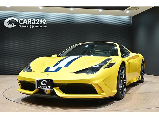 ４５８スペチアーレＡ ベースグレード　世界限定４９９台／正規Ｄ車／Ｇｉａｌｌｏ　Ｔｒｉｐｒｏ　Ｓｔｒａｔｏ／ＮＡＲＴレーシングストライプ／カーボンエクステリア／３Ｄカーボンレーシングシート／前後コーナーセンサー／ＬＥＤステアリング（60枚目）
