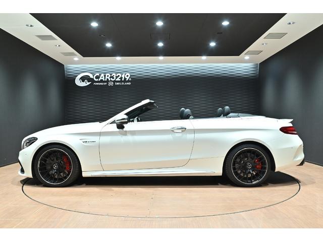 Ｃクラス Ｃ６３　Ｓカブリオレ　ダイヤモンドホワイト／ブラック×グレーレザーシート／１９インチＡＭＧアルミホイール／ブルメスター／ＡＭＧパフォーマンスエキゾースト／エアスカーフ／ＬＥＤライト／ディスタンスパイロット／ＡＣＣ／ＢＳＭ（11枚目）