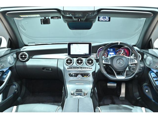 Ｃクラス Ｃ６３　Ｓカブリオレ　ダイヤモンドホワイト／ブラック×グレーレザーシート／１９インチＡＭＧアルミホイール／ブルメスター／ＡＭＧパフォーマンスエキゾースト／エアスカーフ／ＬＥＤライト／ディスタンスパイロット／ＡＣＣ／ＢＳＭ（20枚目）