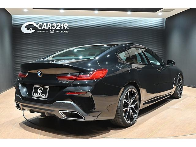 ８シリーズ ８４０ｄ　ｘＤｒｉｖｅ　グランクーペ　Ｍスポーツ　サンルーフ／エクステンドレザーメリノ（コニャック）／ハーマンカードン／Ｍエアロダイナミクス／ＭスポーツＰＫＧ／ＡＣＣ／ＢＳＭ／ＨＵＤ／シートヒーター＆ベンチレーション／前後ドラレコ／レーザーライト（5枚目）