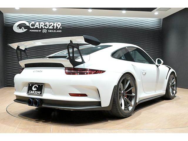 911 911GT3RS ディーラー車/左H/パワークラフト製エキゾースト/オーリンズ製車高調/スポーツクロノPKG/ホワイトメーター/ホワイトクロノダイヤル/クラブスポーツPKG/カーボン製軽量バケットシート/ロールケージ(5枚目)