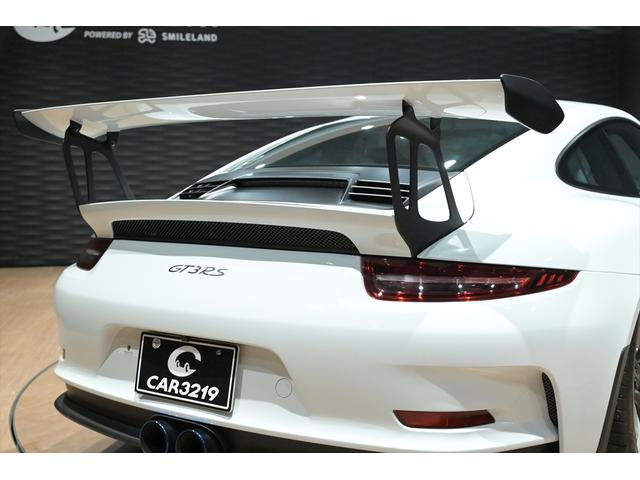 911 911GT3RS ディーラー車/左H/パワークラフト製エキゾースト/オーリンズ製車高調/スポーツクロノPKG/ホワイトメーター/ホワイトクロノダイヤル/クラブスポーツPKG/カーボン製軽量バケットシート/ロールケージ(34枚目)