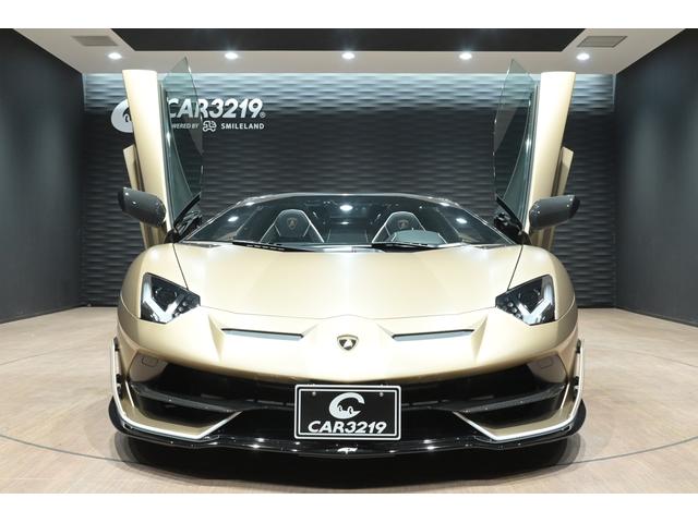 アヴェンタドール SVJロードスター Bronze Zenas/スタイルPKG/カーボンインテリアPKG/カーボンスキンPKG/カーボンフットPKG/鍛造アルミホイール/デジタルインナーミラー/Pセンサー/プロテクションフィルムFリフター(6枚目)