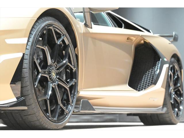 アヴェンタドール SVJロードスター Bronze Zenas/スタイルPKG/カーボンインテリアPKG/カーボンスキンPKG/カーボンフットPKG/鍛造アルミホイール/デジタルインナーミラー/Pセンサー/プロテクションフィルムFリフター(16枚目)