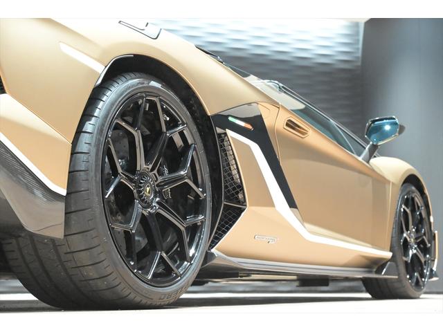 アヴェンタドール SVJロードスター Bronze Zenas/スタイルPKG/カーボンインテリアPKG/カーボンスキンPKG/カーボンフットPKG/鍛造アルミホイール/デジタルインナーミラー/Pセンサー/プロテクションフィルムFリフター(17枚目)
