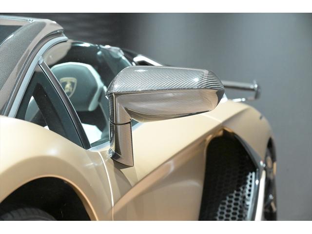 アヴェンタドール SVJロードスター Bronze Zenas/スタイルPKG/カーボンインテリアPKG/カーボンスキンPKG/カーボンフットPKG/鍛造アルミホイール/デジタルインナーミラー/Pセンサー/プロテクションフィルムFリフター(36枚目)