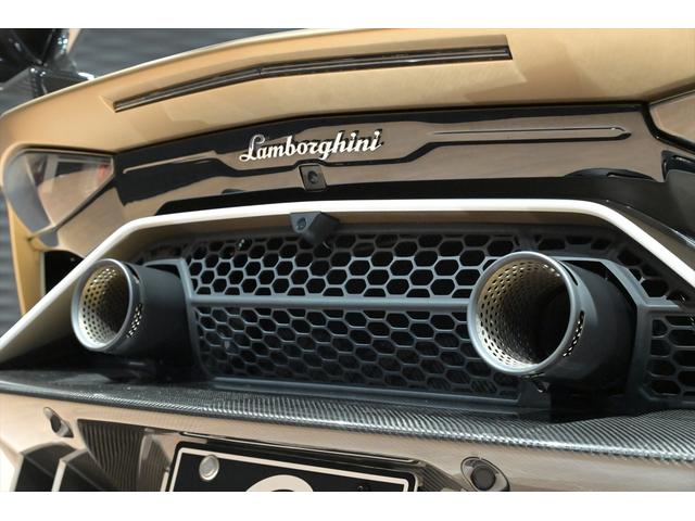 アヴェンタドール SVJロードスター Bronze Zenas/スタイルPKG/カーボンインテリアPKG/カーボンスキンPKG/カーボンフットPKG/鍛造アルミホイール/デジタルインナーミラー/Pセンサー/プロテクションフィルムFリフター(37枚目)