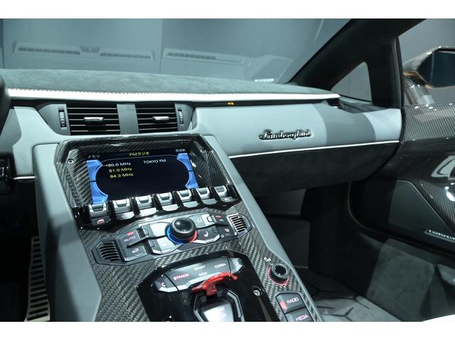 アヴェンタドール SVJロードスター Bronze Zenas/スタイルPKG/カーボンインテリアPKG/カーボンスキンPKG/カーボンフットPKG/鍛造アルミホイール/デジタルインナーミラー/Pセンサー/プロテクションフィルムFリフター(42枚目)